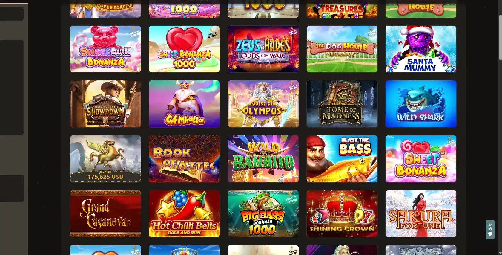 раздел лайв-казино Рояль Россия с дилерами